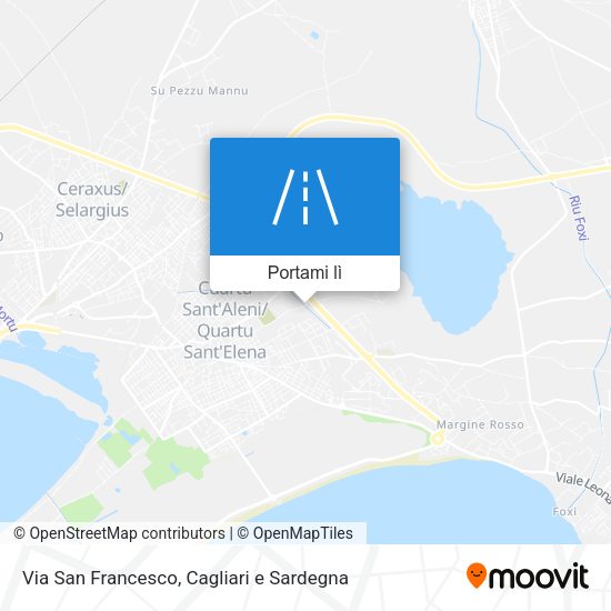 Mappa Via San Francesco