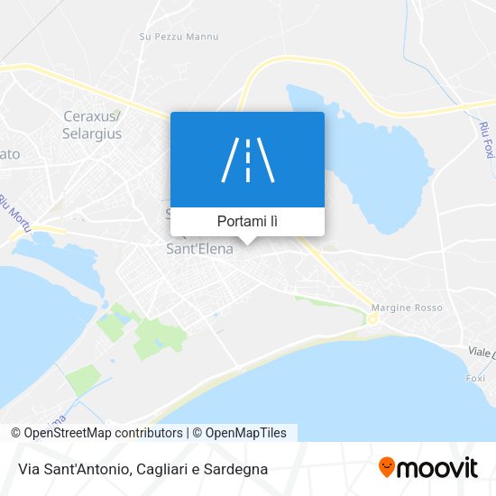 Mappa Via Sant'Antonio