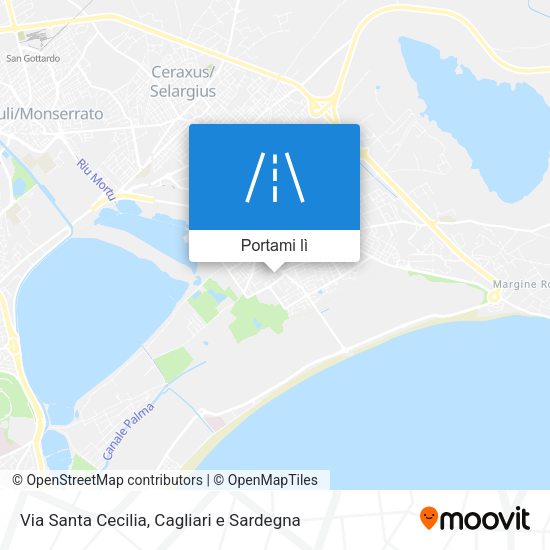 Mappa Via Santa Cecilia