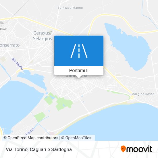 Mappa Via Torino