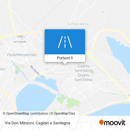 Mappa Via Don Minzoni