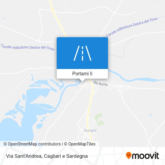 Mappa Via Sant'Andrea