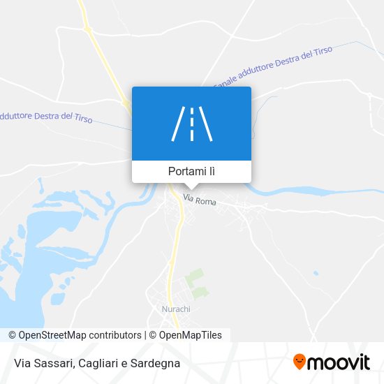 Mappa Via Sassari