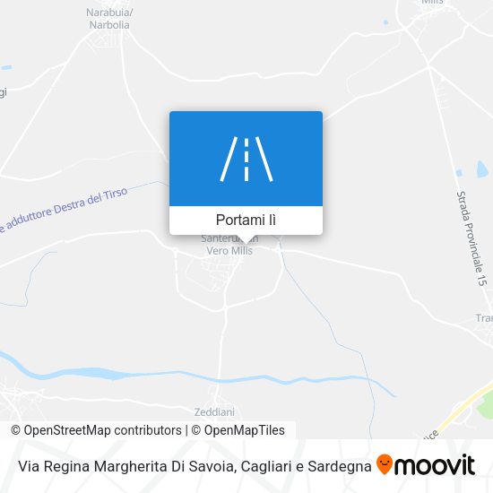 Mappa Via Regina Margherita Di Savoia