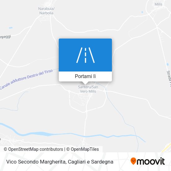 Mappa Vico Secondo Margherita