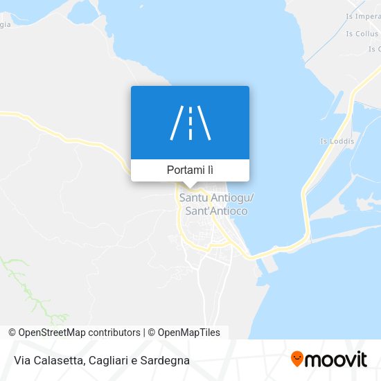Mappa Via Calasetta