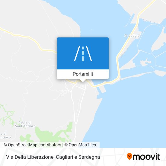 Mappa Via Della Liberazione