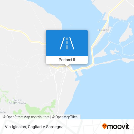 Mappa Via Iglesias