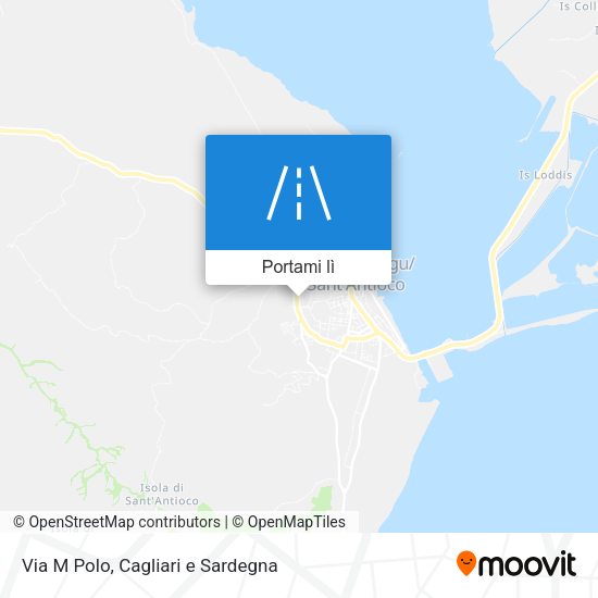 Mappa Via M Polo