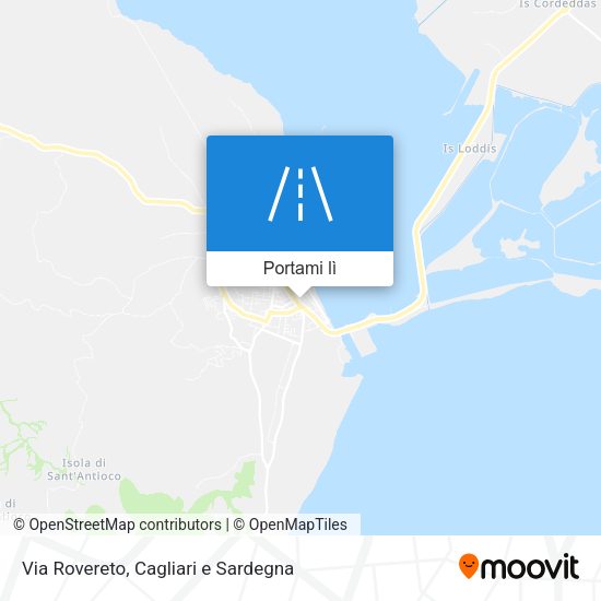 Mappa Via Rovereto
