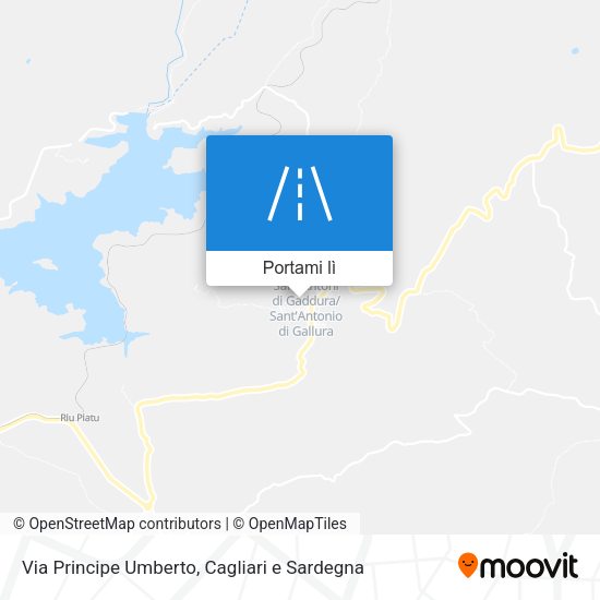 Mappa Via Principe Umberto