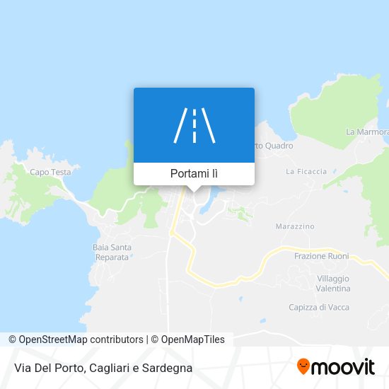 Mappa Via Del Porto