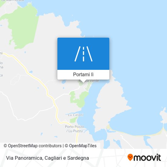 Mappa Via Panoramica