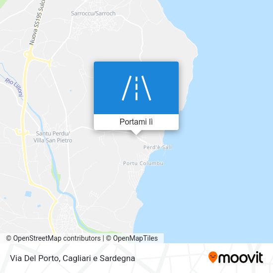 Mappa Via Del Porto