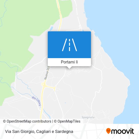 Mappa Via San Giorgio