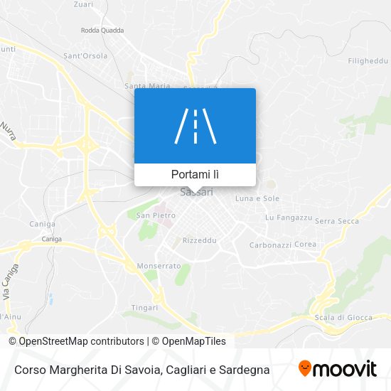 Mappa Corso Margherita Di Savoia