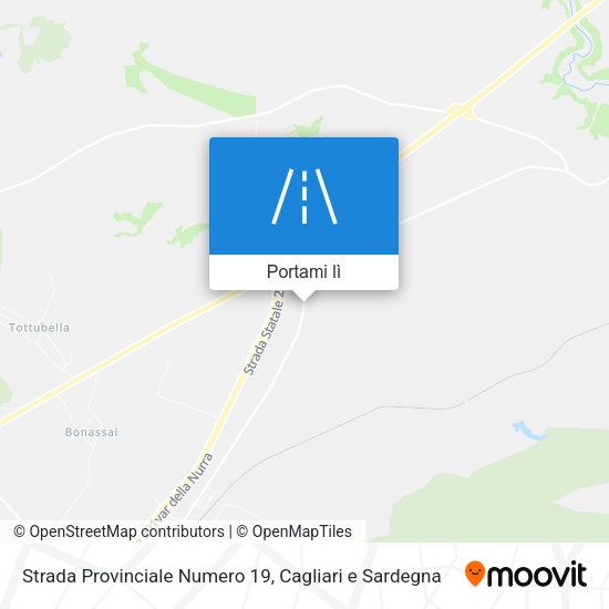 Mappa Strada Provinciale Numero 19