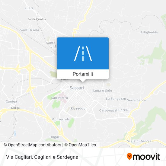 Mappa Via Cagliari