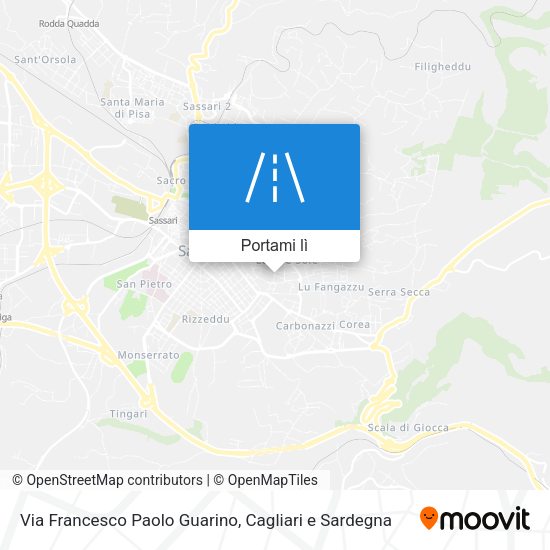 Mappa Via Francesco Paolo Guarino