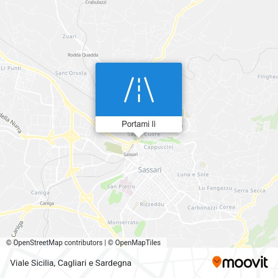 Mappa Viale Sicilia