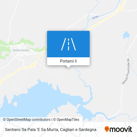 Mappa Sentiero Sa Pala 'E Sa Murta