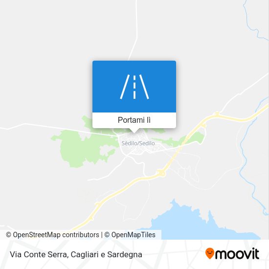 Mappa Via Conte Serra
