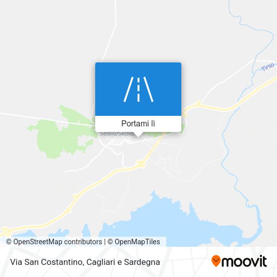 Mappa Via San Costantino