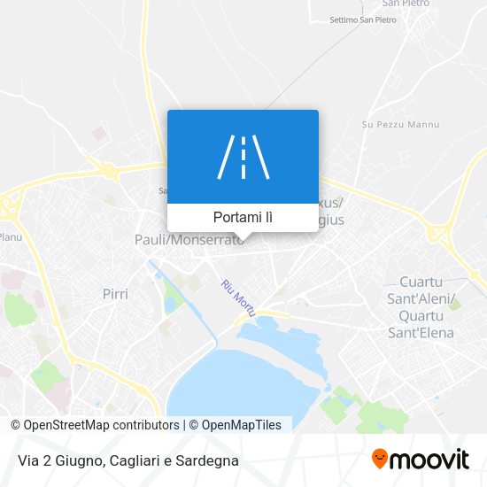 Mappa Via 2 Giugno
