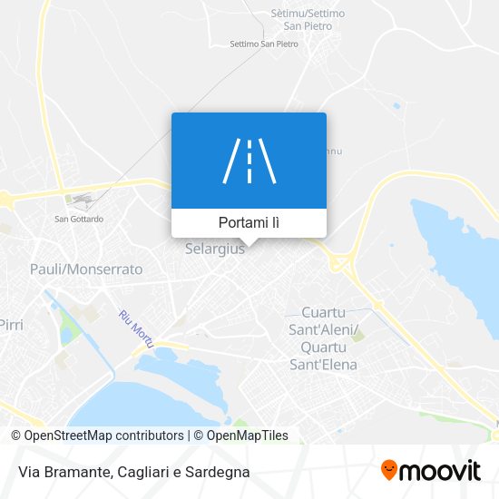Mappa Via Bramante