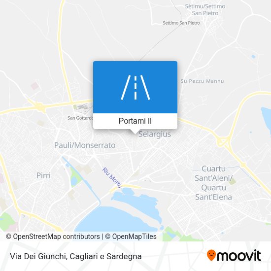 Mappa Via Dei Giunchi