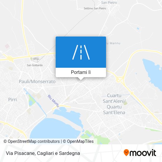 Mappa Via Pisacane
