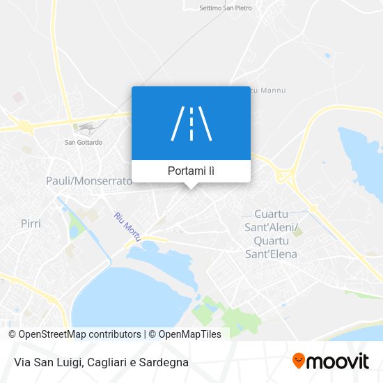 Mappa Via San Luigi