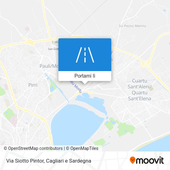 Mappa Via Siotto Pintor