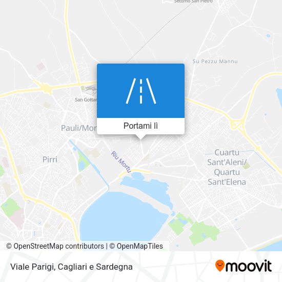 Mappa Viale Parigi