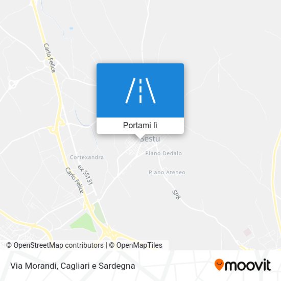 Mappa Via Morandi