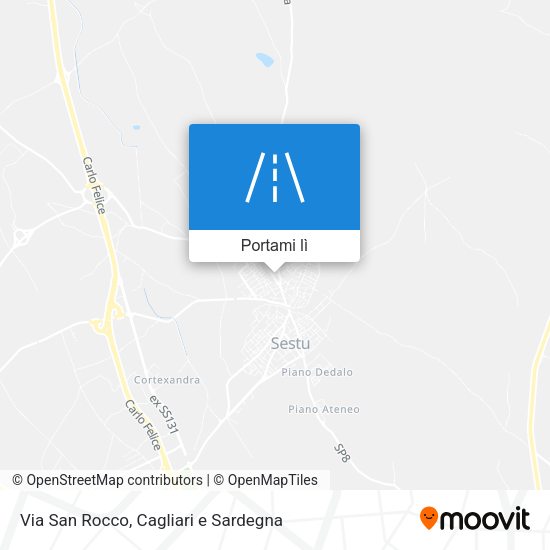 Mappa Via San Rocco