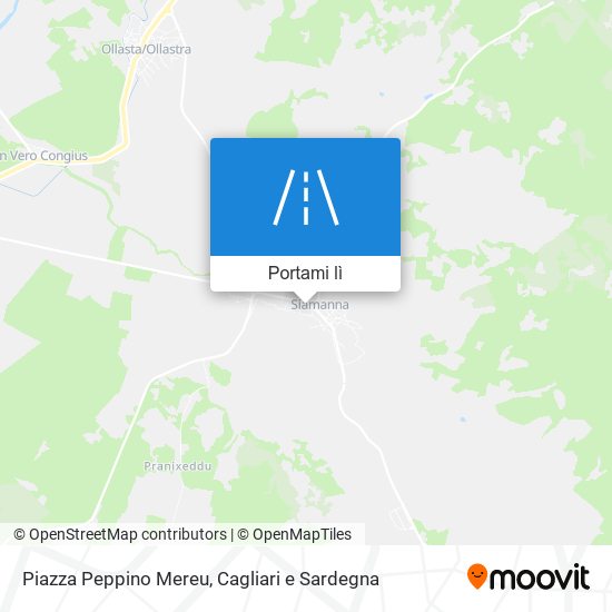 Mappa Piazza Peppino Mereu