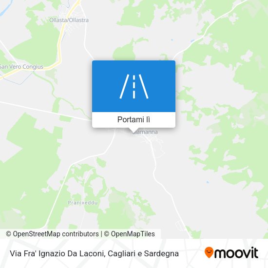 Mappa Via Fra' Ignazio Da Laconi