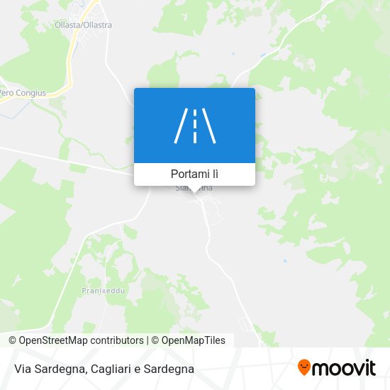 Mappa Via Sardegna