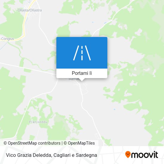 Mappa Vico Grazia Deledda