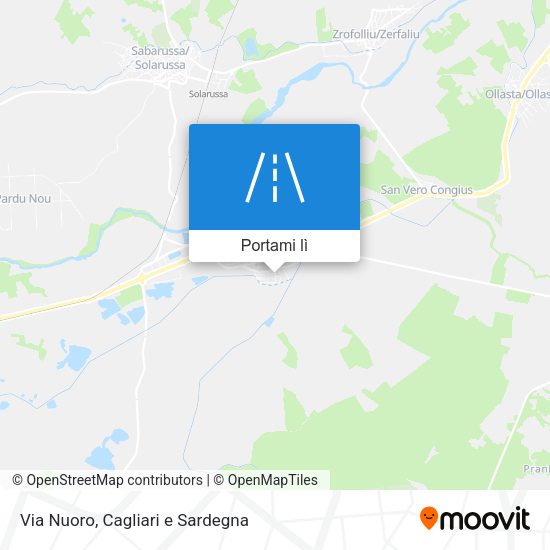 Mappa Via Nuoro