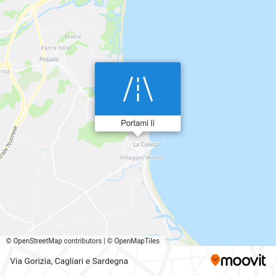 Mappa Via Gorizia