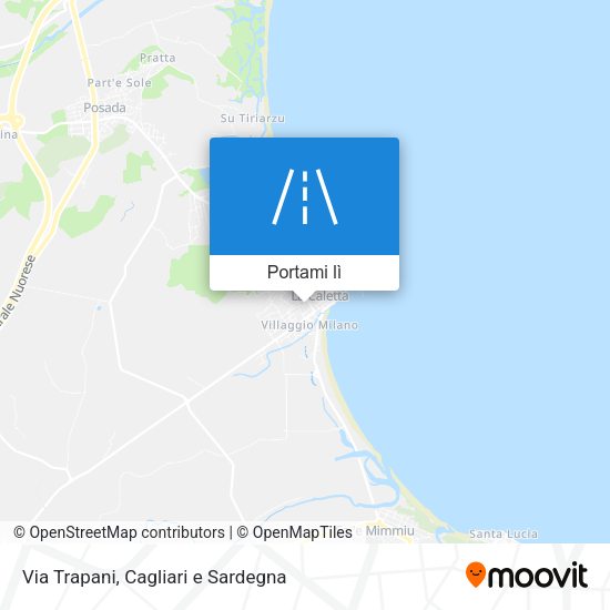 Mappa Via Trapani