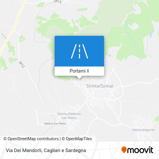 Mappa Via Dei Mandorli