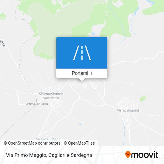Mappa Via Primo Maggio