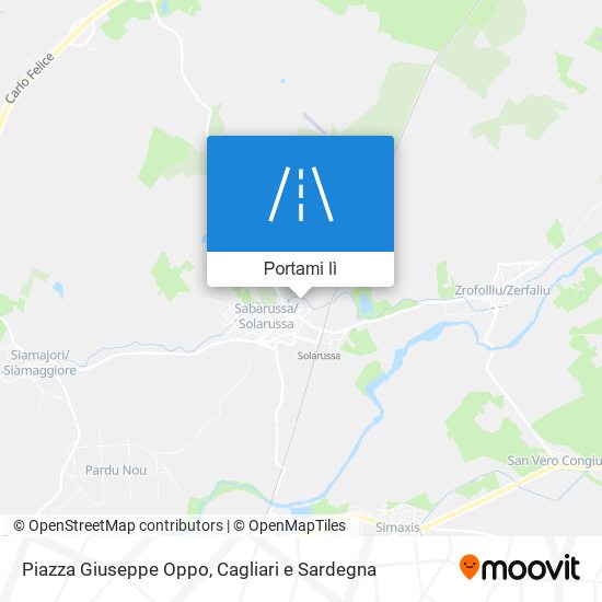 Mappa Piazza Giuseppe Oppo