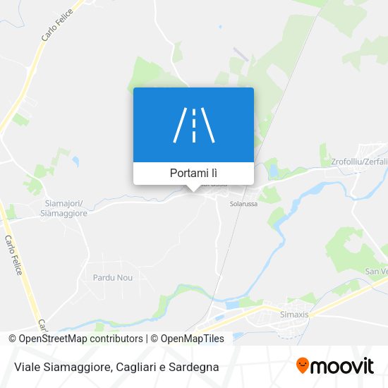 Mappa Viale Siamaggiore
