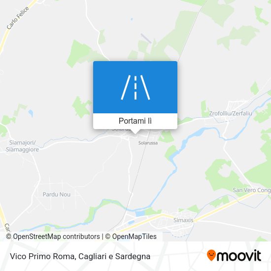 Mappa Vico Primo Roma