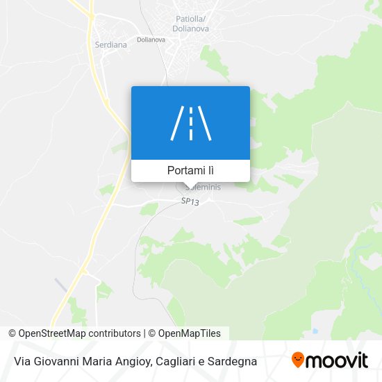 Mappa Via Giovanni Maria Angioy
