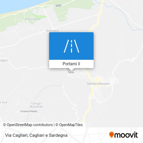 Mappa Via Cagliari